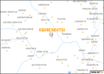 map of Kovachevtsi