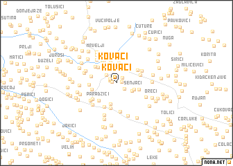 map of Kovači