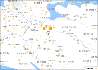 map of (( Kovaç ))