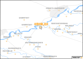 map of (( Kovalëv ))