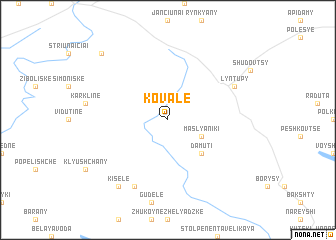 map of Kovale