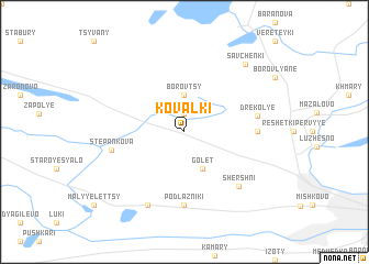map of Kovalʼki