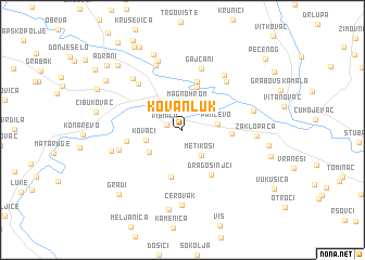 map of Kovanluk