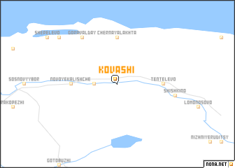 map of Kovashi