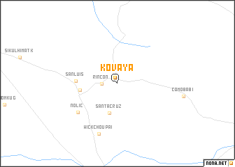 map of Ko Vaya