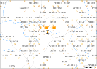 map of Kovehun