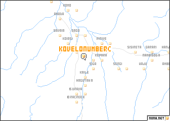 map of Kovelo Number 2