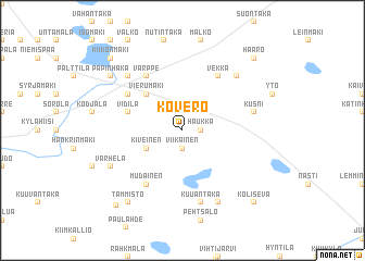 map of Kovero