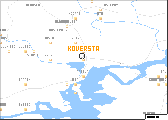 map of Koversta