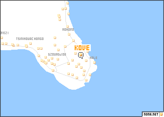 map of Kové