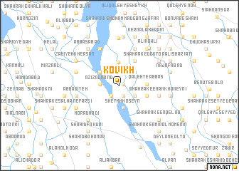 map of Kovīkh