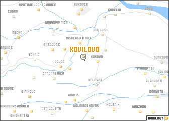 map of Kovilovo