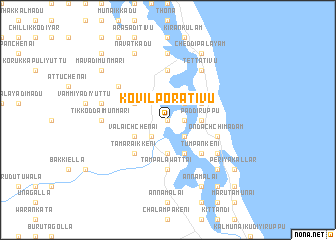 map of Kovilporativu