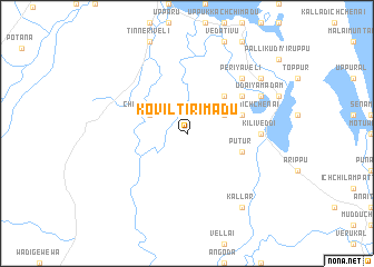 map of Koviltirimadu