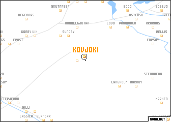 map of Kovjoki