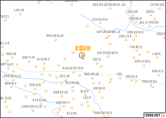 map of Kovk