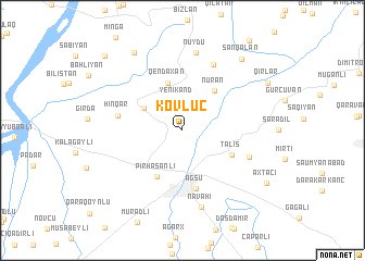 map of Kövlüc