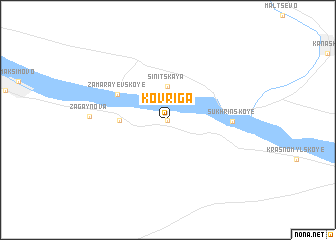 map of Kovriga