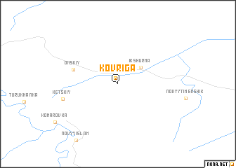 map of Kovriga