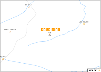 map of Kovrigino