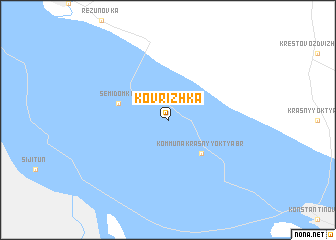map of Kovrizhka