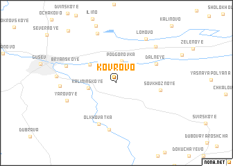 map of Kovrovo