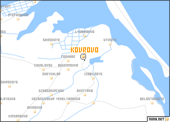 map of Kovrovo