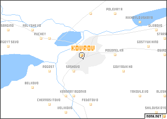 map of Kovrov