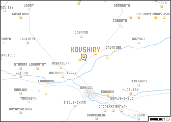 map of Kovshiry