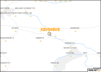 map of Kovshovo