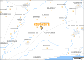 map of Kovskoye