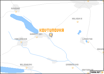 map of Kovtunovka