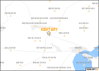 map of Kovtuny