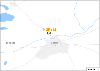 map of Kovyli