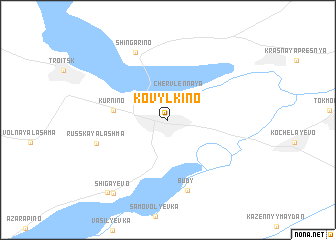 map of Kovylkino