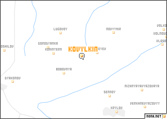 map of Kovylkin