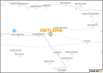 map of Kovylovka