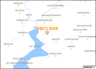 map of Kovylovka