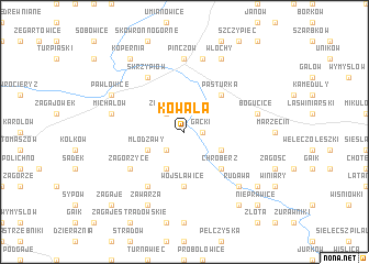 map of Kowala