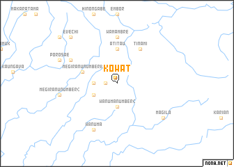 map of Kowat