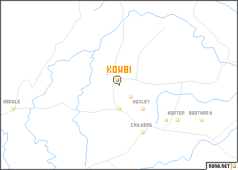 map of Kowbi