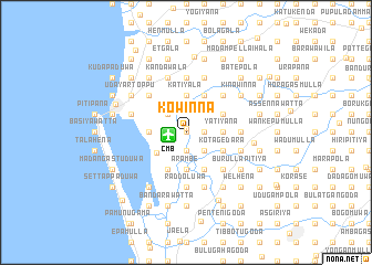 map of Kowinna