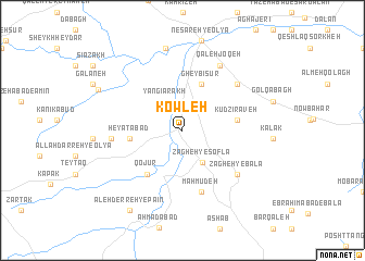 map of Kowleh