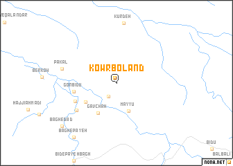 map of Kowr Boland