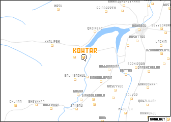 map of Kowtar