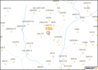 map of Kow