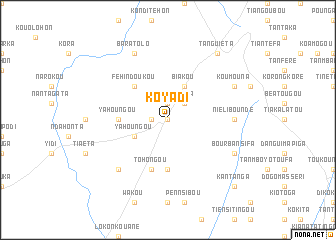 map of Koyadi