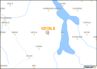 map of Koyala