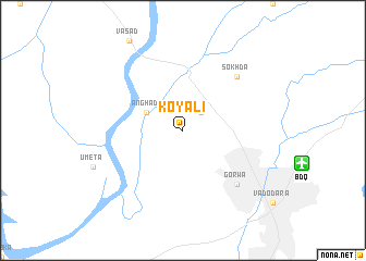 map of Koyali