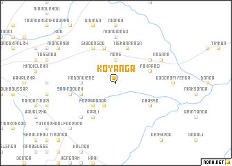 map of Koyanga